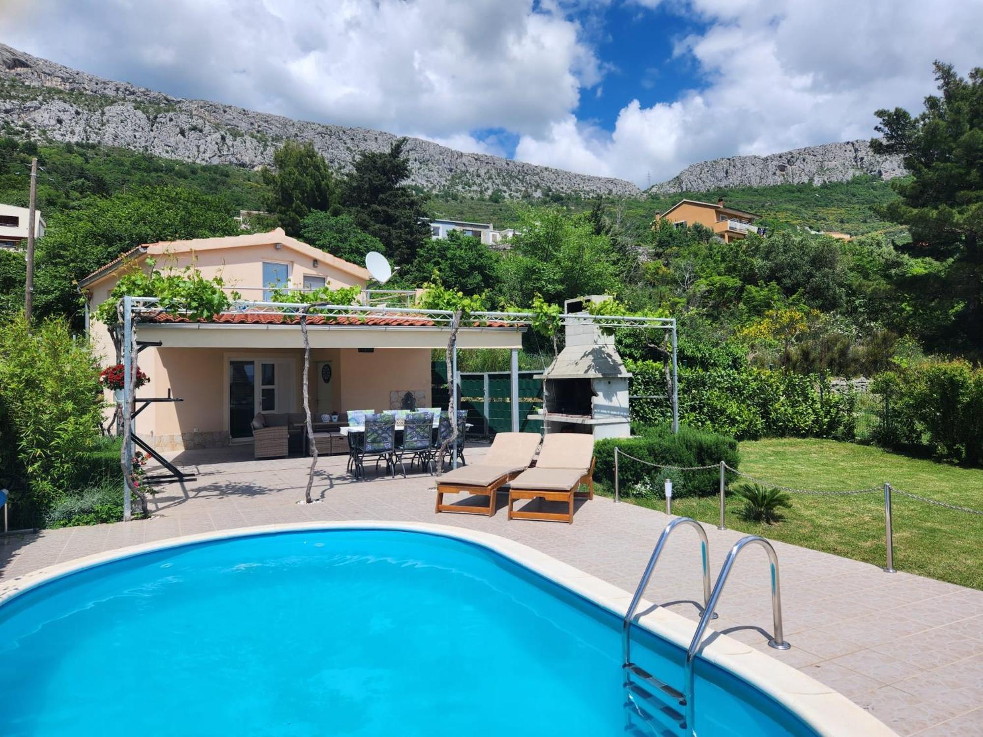 Holiday Home Rupotina With A Large Yard, Pool And A Beautiful View Solin Exterior foto